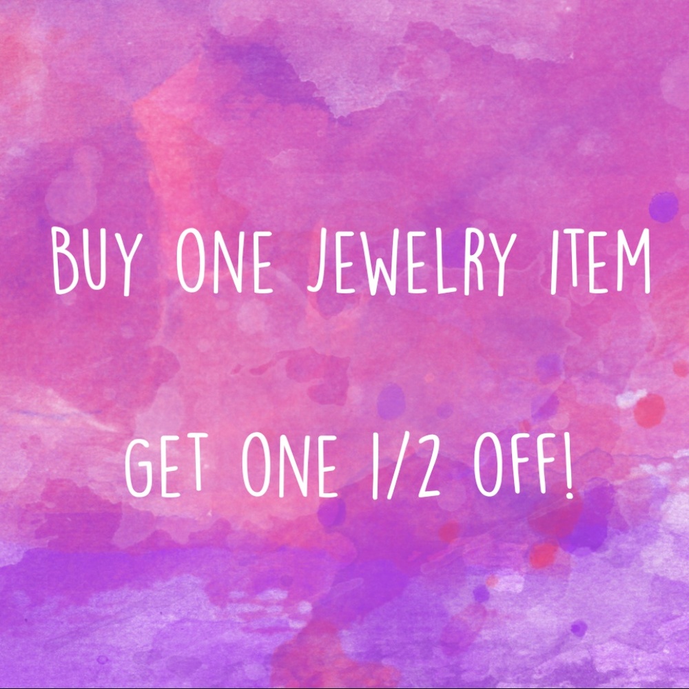 Jewelry BOGO 50% Sale